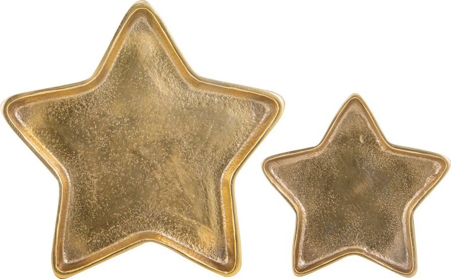 Kovový dekorační tác 19x20 cm Noelle Star – Ladelle Ladelle