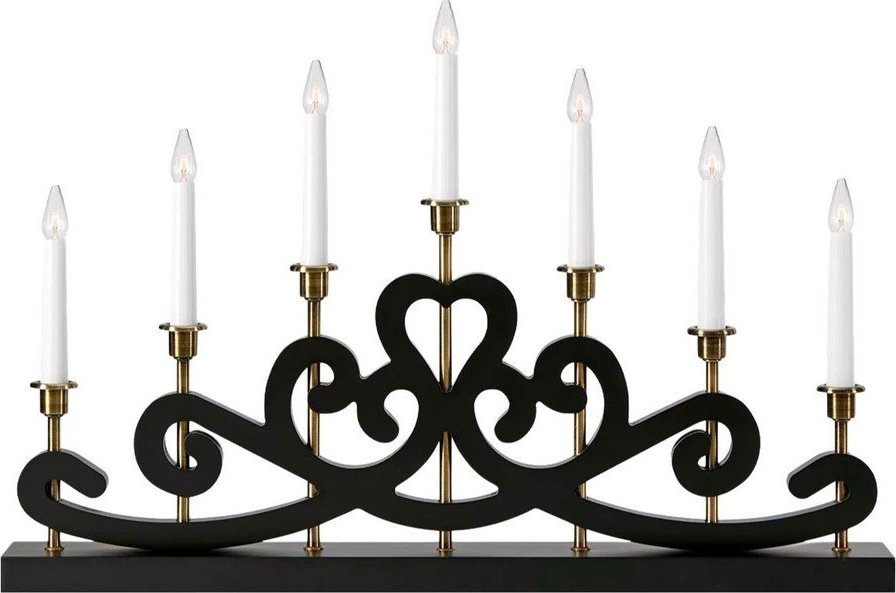 LED svícen do zásuvky (výška 40