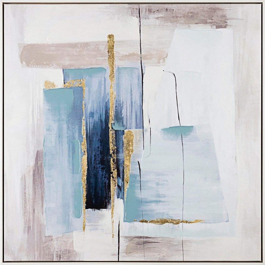 Ručně malovaný obraz s rámem/na plátně 88x88 cm Crown – Bizzotto Bizzotto