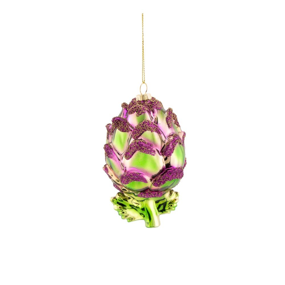 Skleněná vánoční ozdoba 7 cm Artichoke – Sass & Belle Sass & Belle