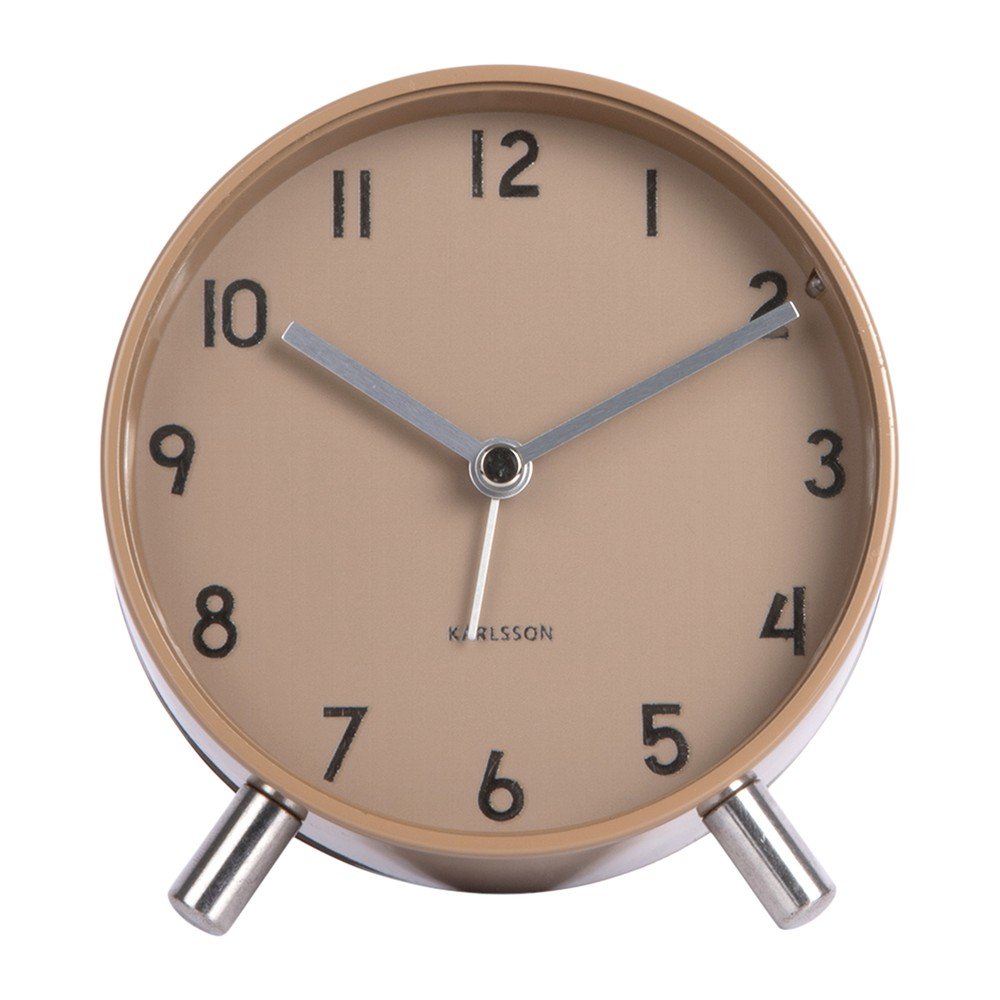 Stolní budík ø 12 cm Cadiz Elan – Karlsson Karlsson