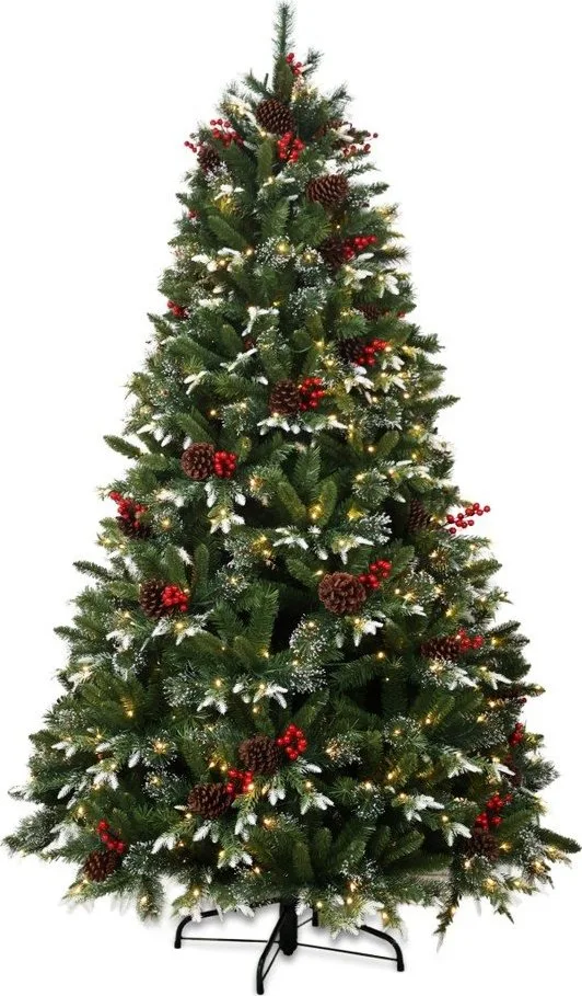 Umělý vánoční stromeček výška Snowy Pine LED – Můj Stromeček