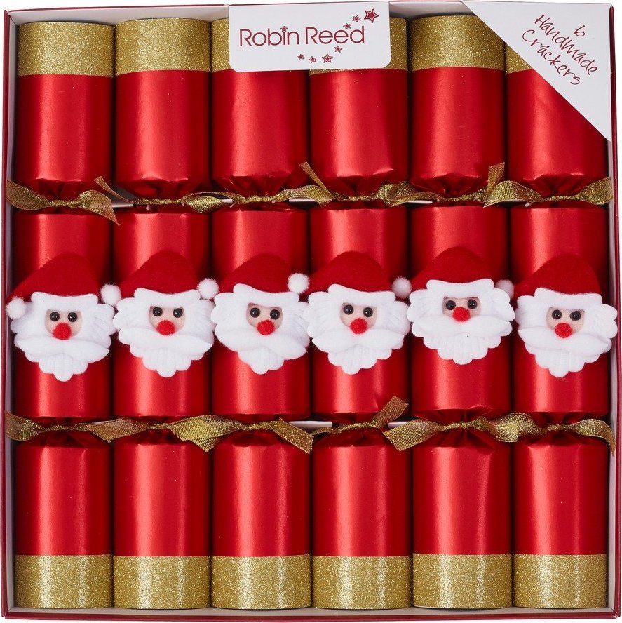 Vánoční crackery v sadě 6 ks Jolly Santa – Robin Reed Robin Reed