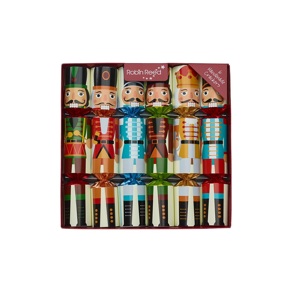 Vánoční crackery v sadě 6 ks Nutcracker - Robin Reed Robin Reed
