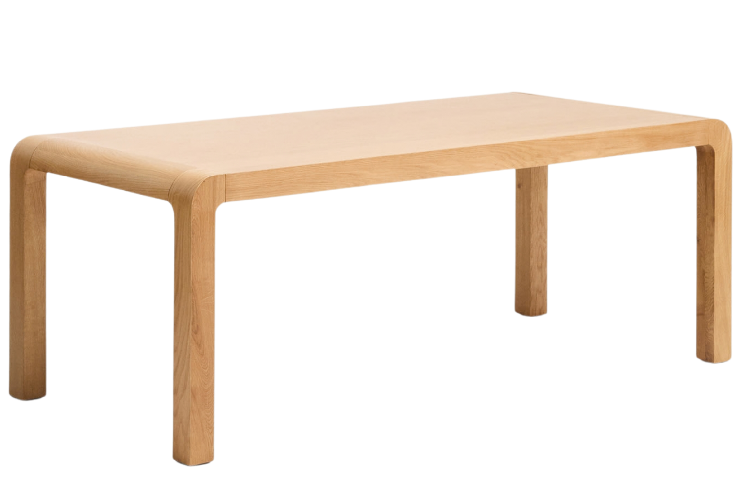 Kave Home Dubový rozkládací jídelní stůl Erisia 200/280 x 100 cm Kave Home