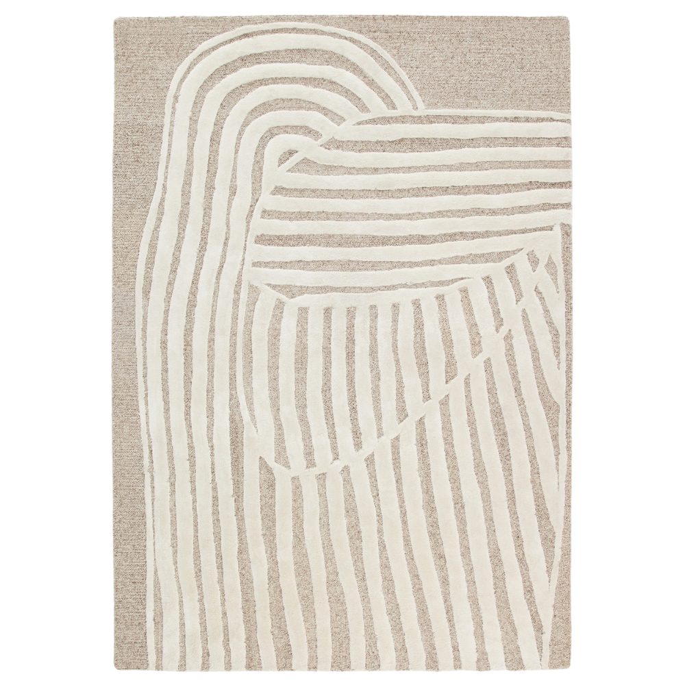 Kave Home Béžový koberec Colire 200 x 160 cm Kave Home