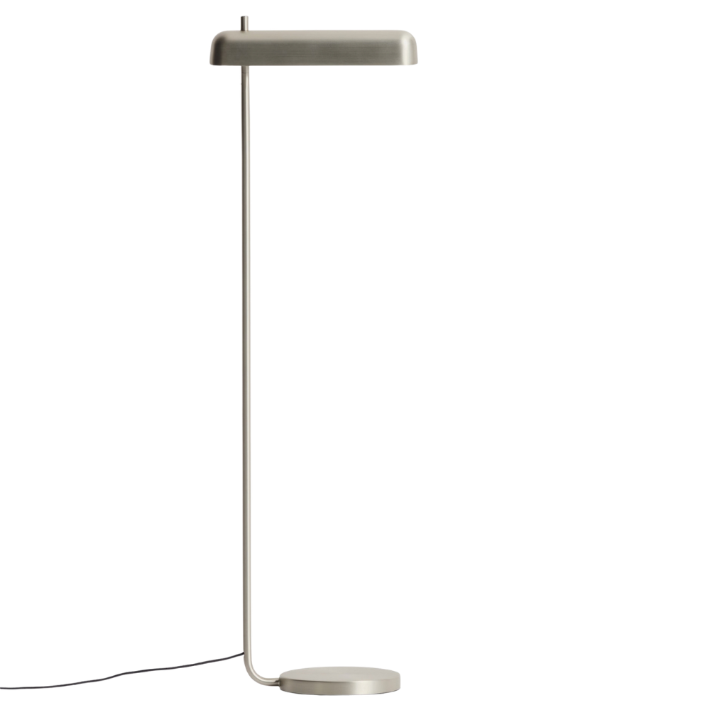 Kave Home Stříbrná stojací LED lampa Nelaia 150 cm Kave Home