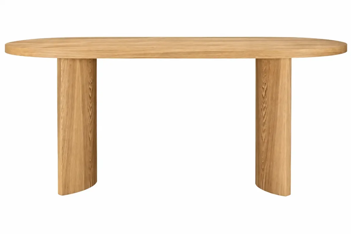 NovaNook Oválný jídelní stůl Lillam 180 x 90 cm