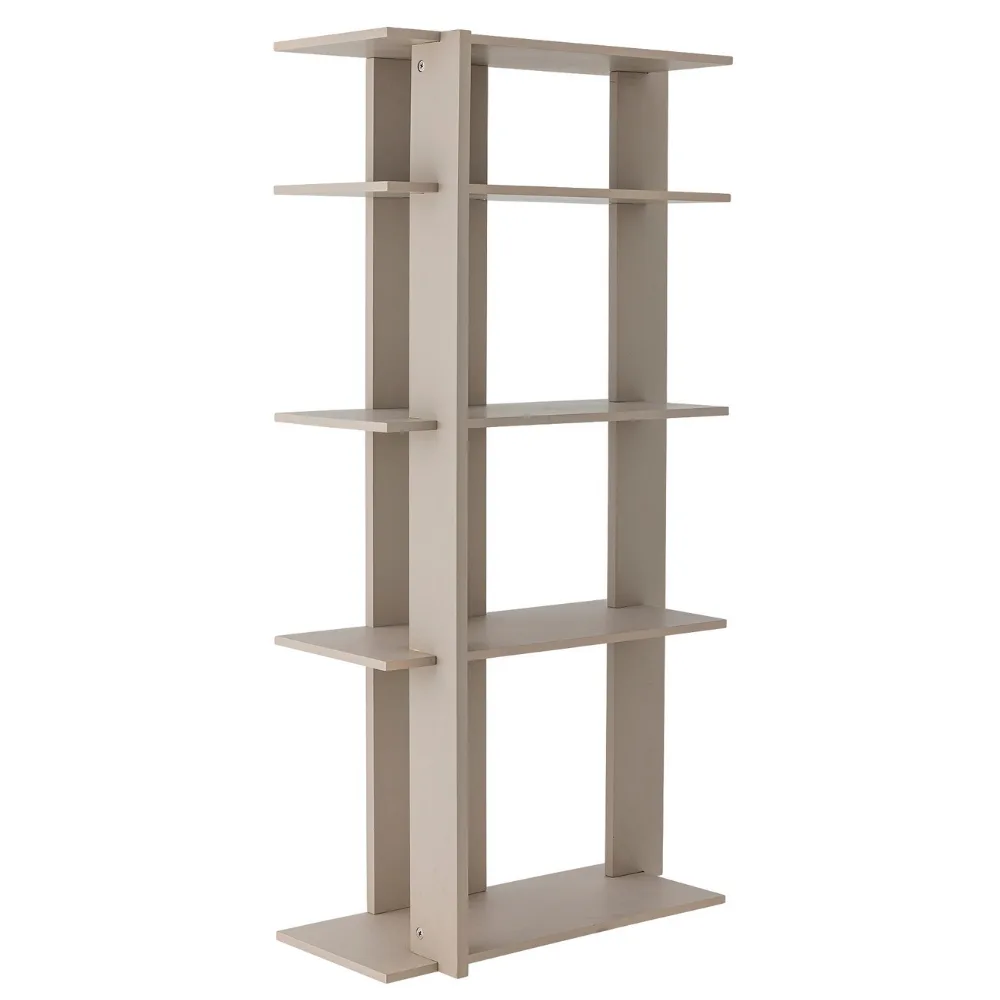 Bloomingville Šedý lakovaný regál Norvida 64 × 29 cm Bloomingville