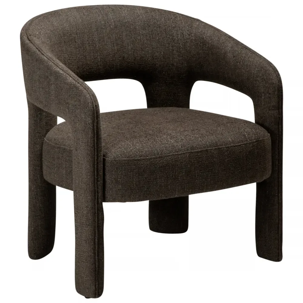 Dan-Form bouclé křeslo Splendor