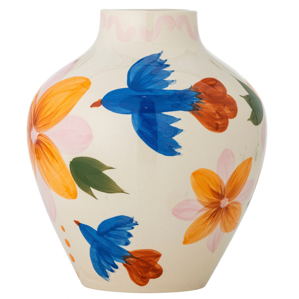Bloomingville Barevná kameninová váza Maricala 27 cm Bloomingville