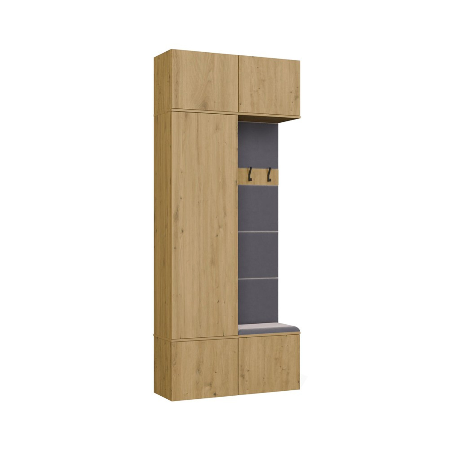Předsíňová stěna HAGA II 1Sz1W - dub artisan