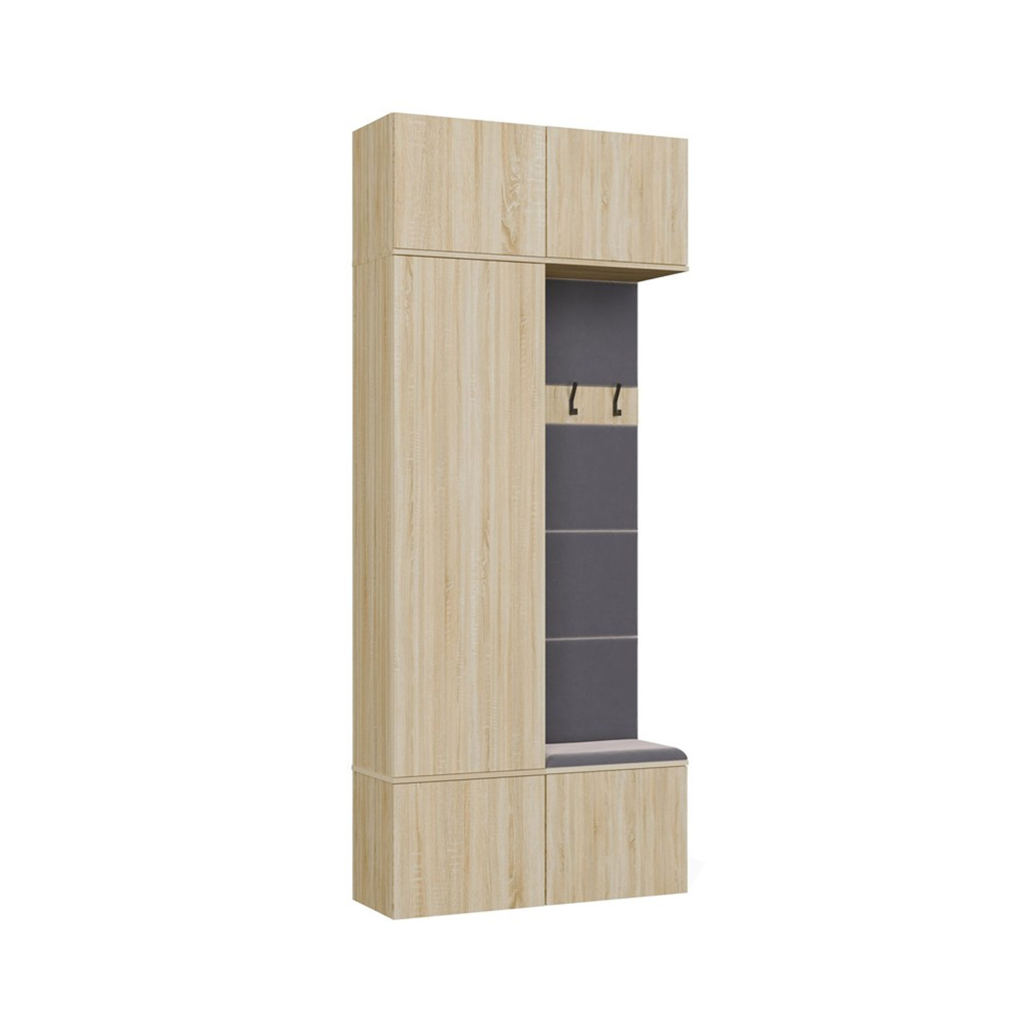 Předsíňová stěna HAGA II 1Sz1W - dub sonoma