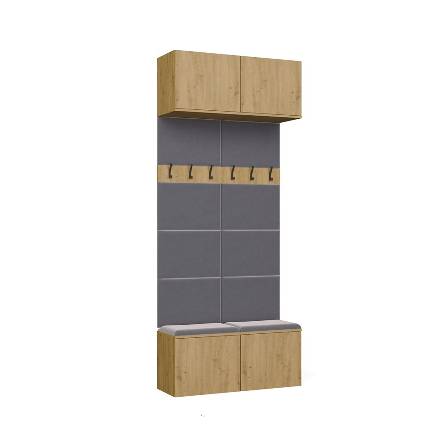 Předsíňová stěna HAGA II 2W - dub artisan