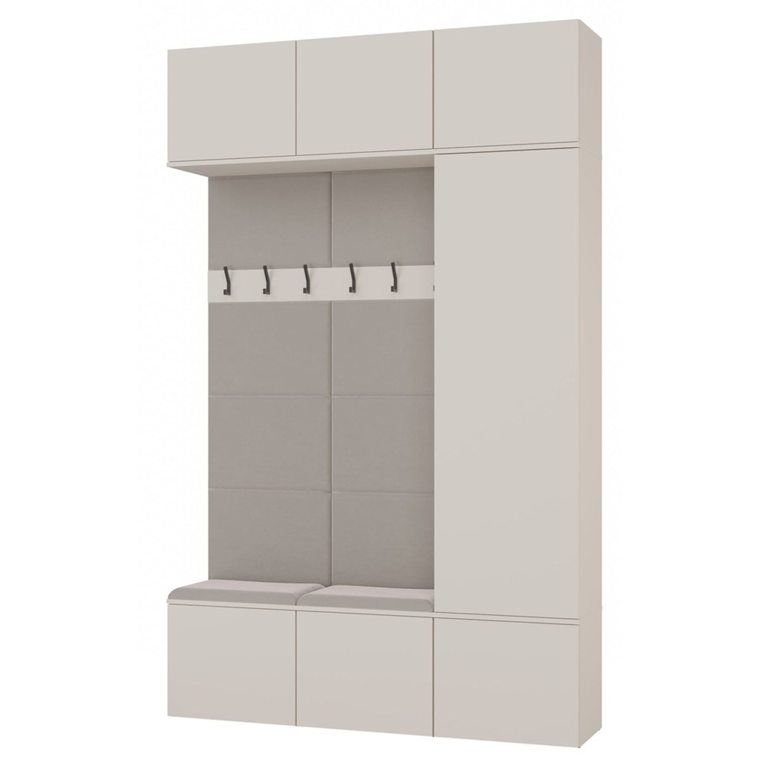 Předsíňová stěna HAGA III 1Sz2W - béžová