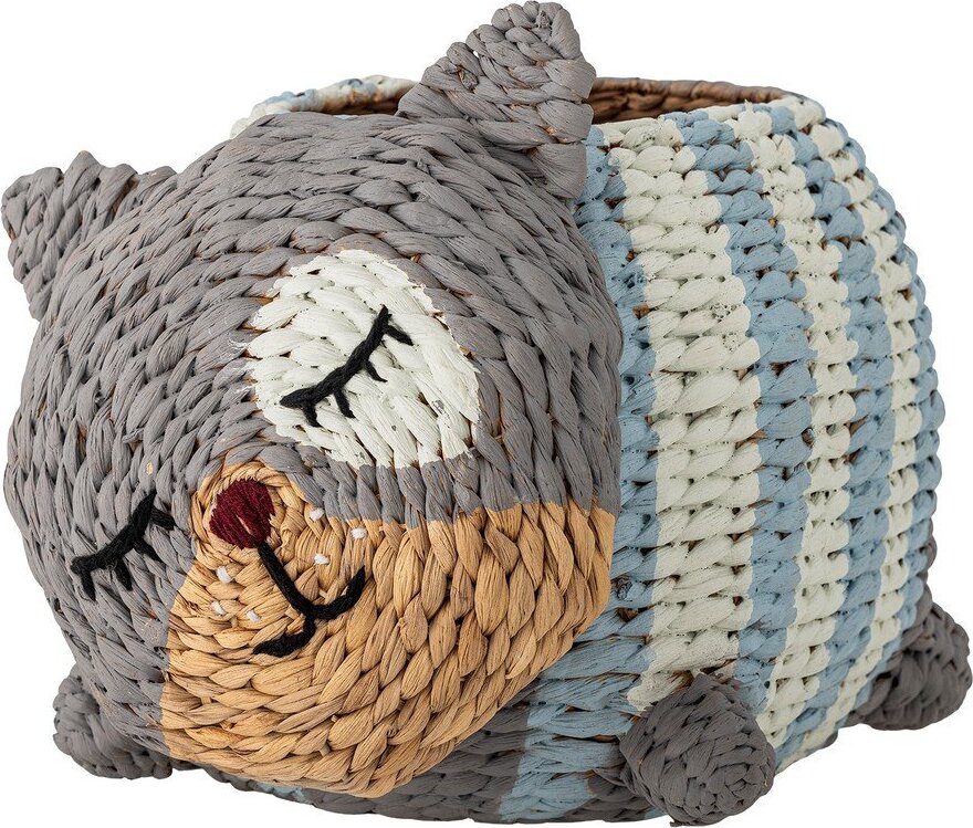 Dětský koš na hračky z vodního hyacintu 30x46x25 cm Mille – Bloomingville Mini Bloomingville Mini