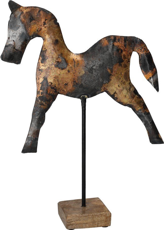 Kovová vánoční figurka (výška 35 cm) – Dakls Dakls