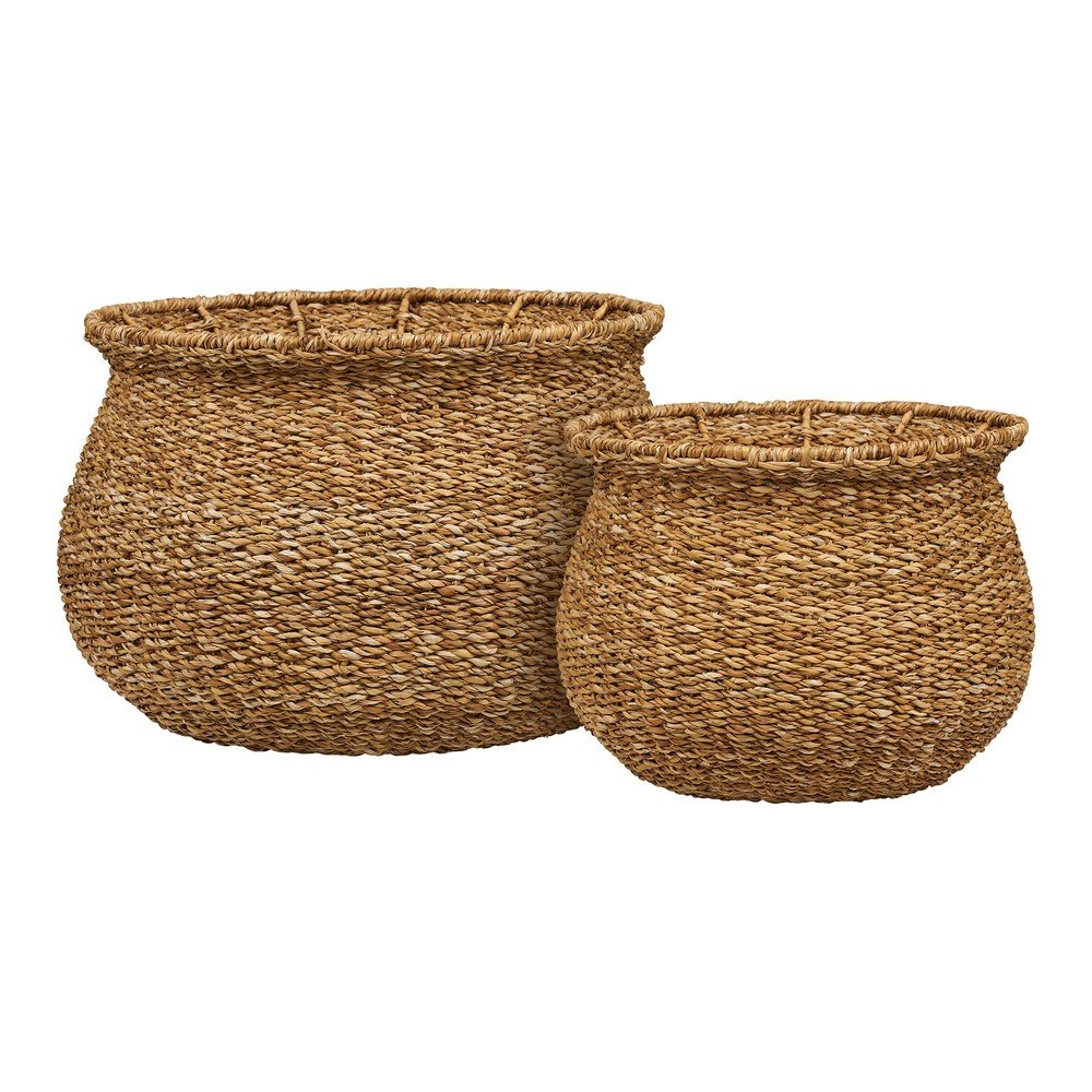 Květináče v sadě 2 ks z mořské trávy ø 46 cm Eden – House Nordic House Nordic