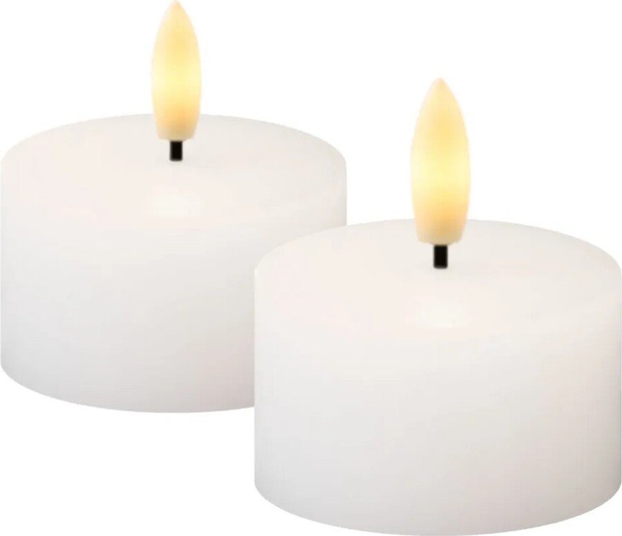 LED svíčky v sadě 2 ks na baterky (výška 2 cm) Sille – Sirius Sirius