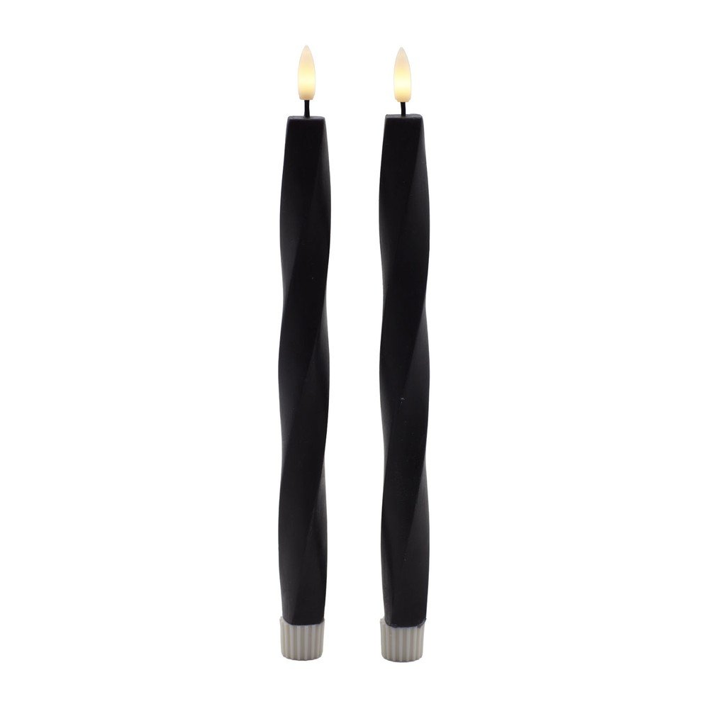 LED svíčky v sadě 2 ks na baterky (výška 26 cm) Sille Twist – Sirius Sirius