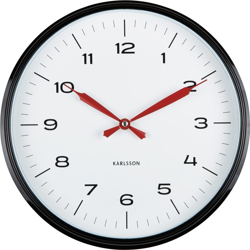 Nástěnné hodiny ø 30 cm Modern Factory – Karlsson Karlsson