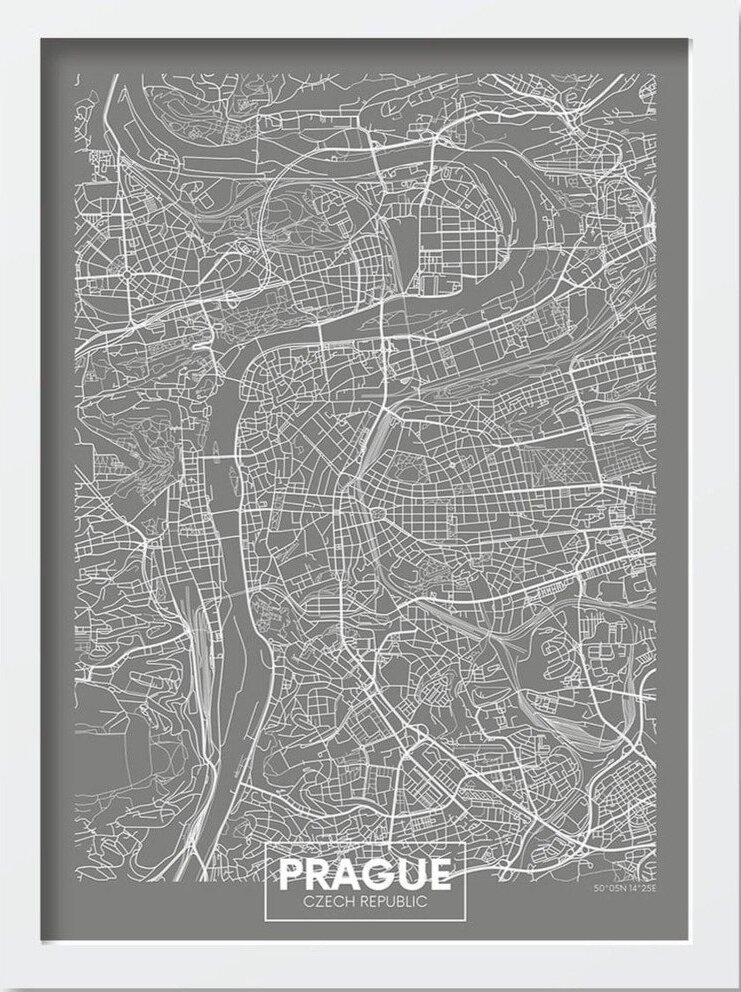 Obraz 40x55 cm Prague – Wallity Wallity