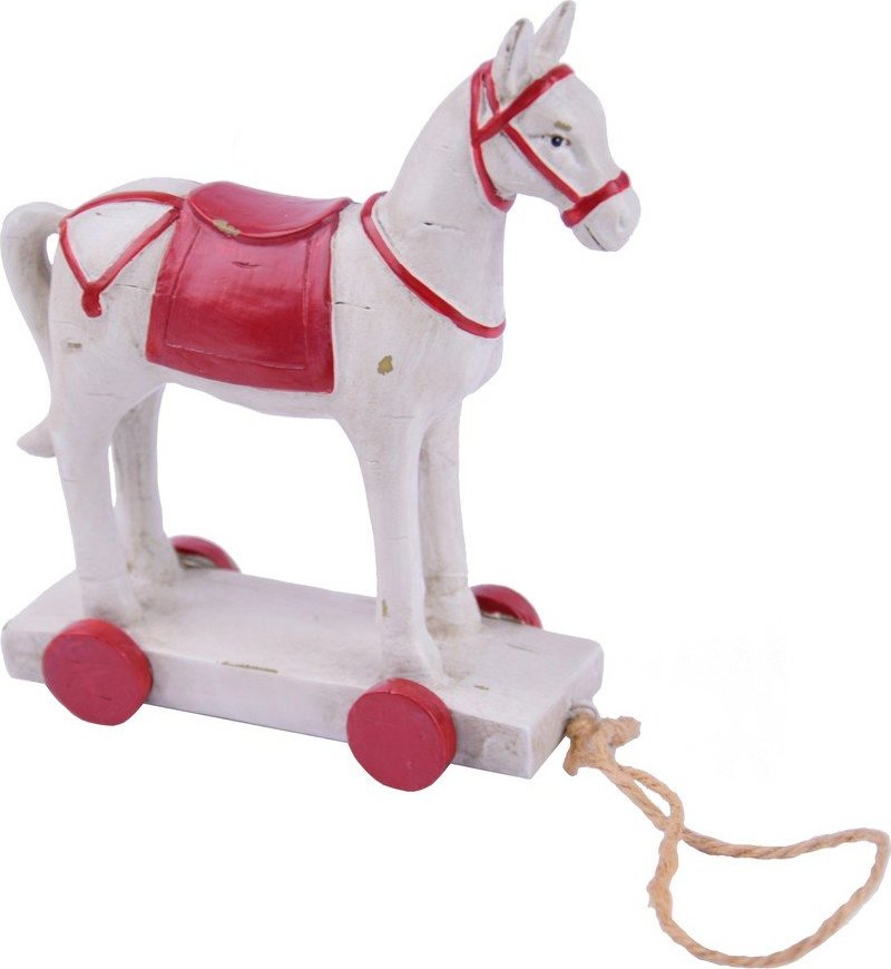Vánoční figurka (výška 14 cm) Horse – Ego Dekor Ego Dekor